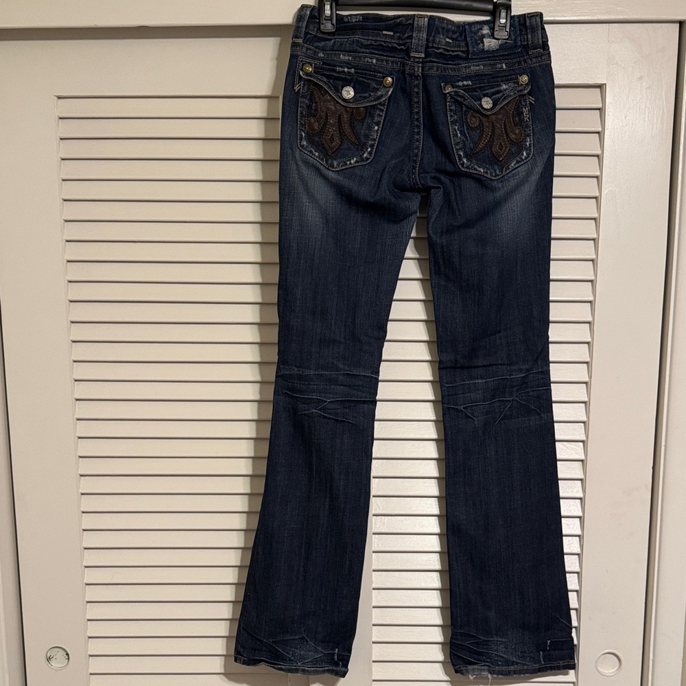 Buckle MEK Embellished Denim Jeans 29 x 36 - Picture 8 of 8